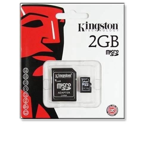 MEMORIA SD MICRO KINGSTON 2EM1 02GB